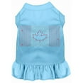 thumbnail image 1 of Rhinestone Canadian Flag Dress, Baby Blue - Medium 12, 1 of 1