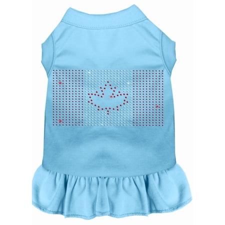 Rhinestone Canadian Flag Dress