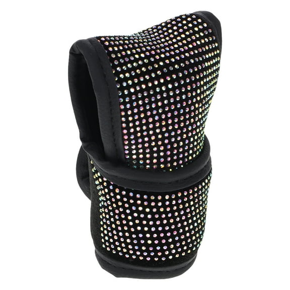 Rhinestone Car Gear Shift Cover Gear Knob Protector Universal Car Gear Stick Cover Crystal Car Gear Shift Decor Sparkling Car Interior Accessories For Women
