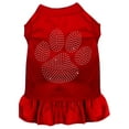 thumbnail image 1 of Pet Dog  Cat Dress Rhinestone, "Clear Paw", 1 of 10