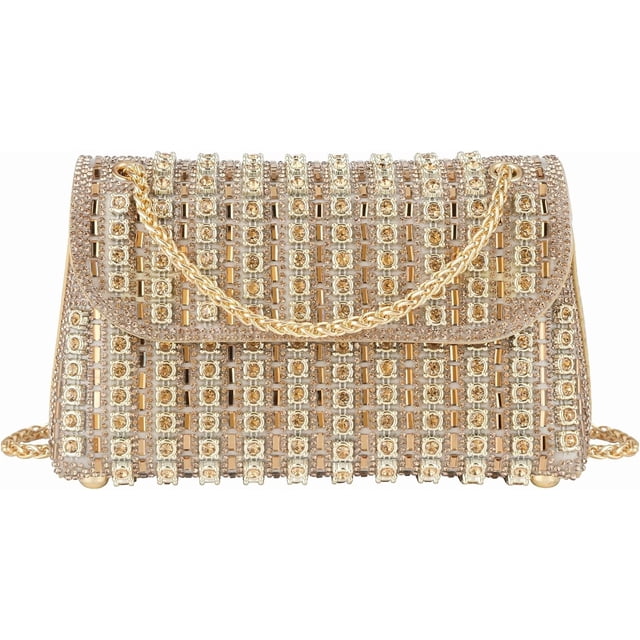 Large Rhinestone Purses Rhinestone Clutch Purse for Women Sparkling Party Evening Bag Wedding ...