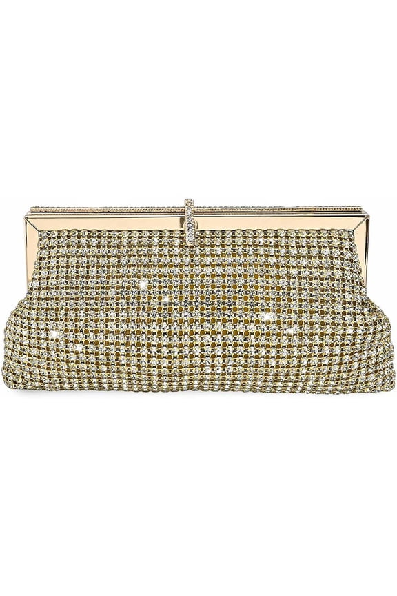 Rhinestone Clutch Sparkly Purse Evening Wedding Clutch Glitter Bridal Elegant Evening Bags for Women