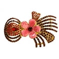 thumbnail image 1 of Rhinestone Crystal Flower Hair Barrette, 1 of 1