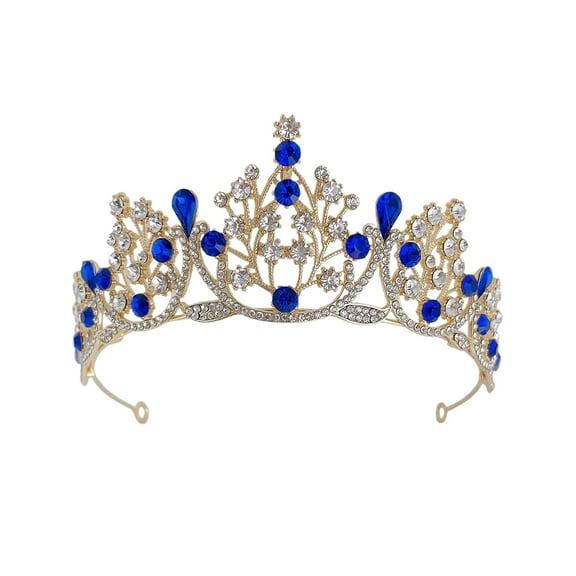 Rhinestone for Women - Elegant Wedding & Bridal Headpiece, Princess Birthday Party Hair Accessories for Prom, Pageants