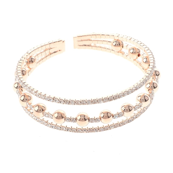 Rhinestone Cuff Bracelet