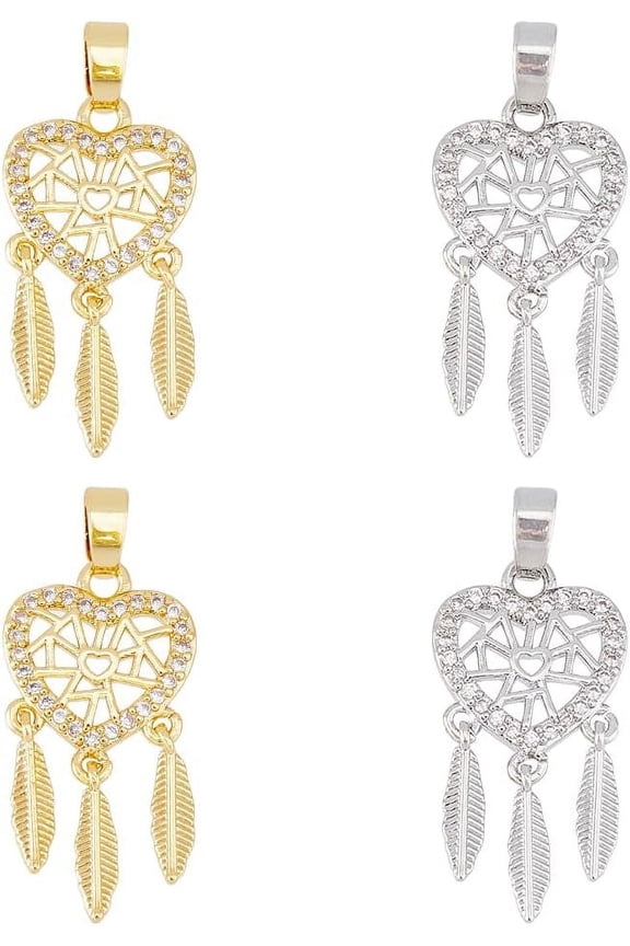 Rhinestone Dancer Charms Ballet Charms with Open Jump Ring Cubic Zirconia Charms for Jewelry Making for DIY