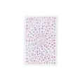 thumbnail image 1 of Rhinestone, Decorative Glitter, 4.5 Inch Diamond Art, Self-Adhesive Cosmetic Face Jewels Bling Body Art for Festival Party Pink, 1 Pack, 1 of 4