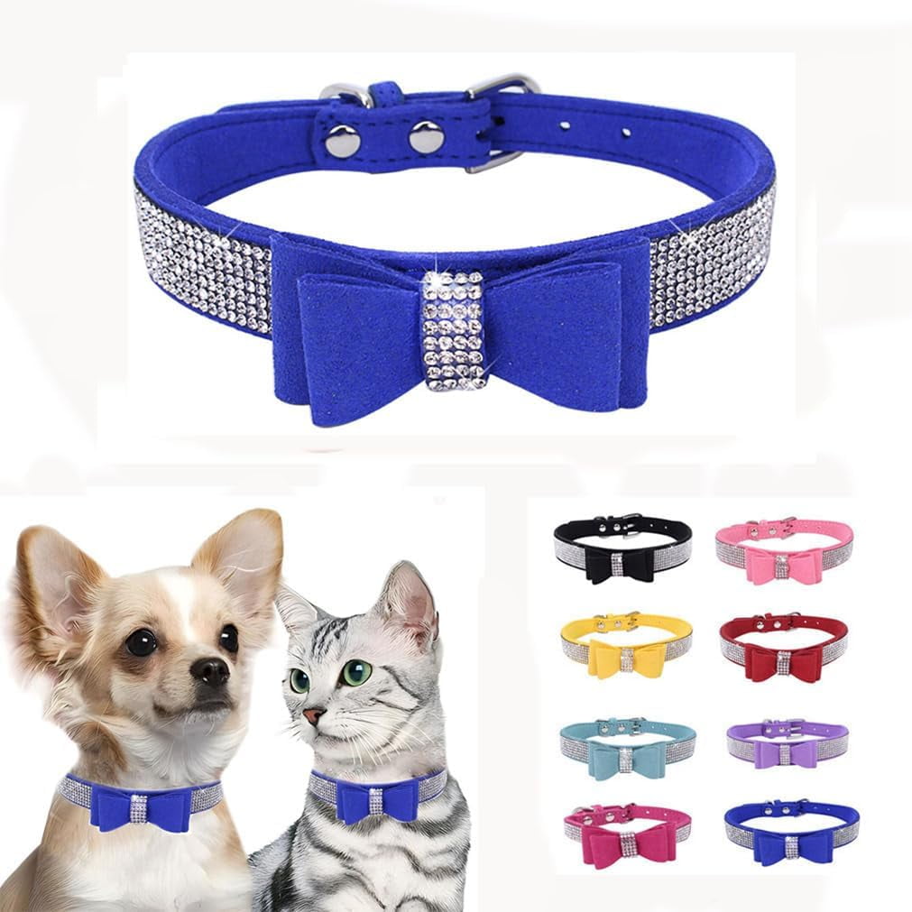 Large rhinestone dog collars hotsell