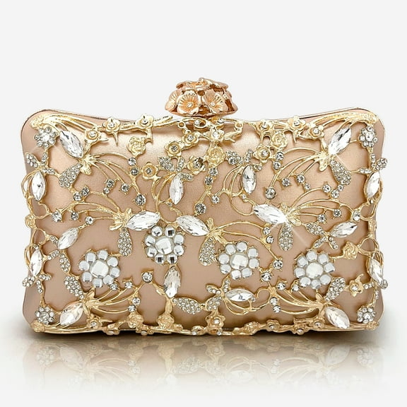 Rhinestone Evening Bag Sparkly Womens Crystal Purse Party Wedding Cocktail Prom Clutches