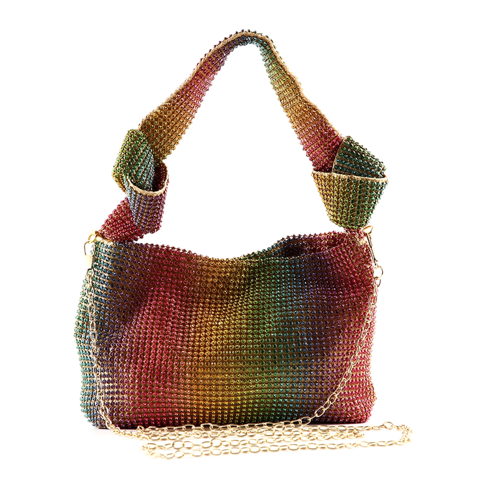 Guess Lua Small Sequin Hobo Shoulder Bag | Dillard's