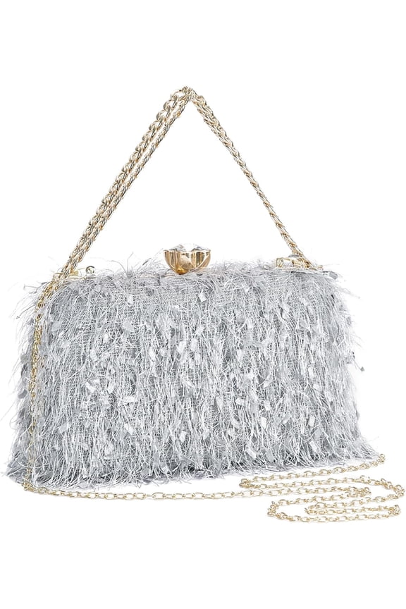 Rhinestone Evening Handbag Clutch Purses Women's Girls Sparkly Crystal Evening Bag Party Wedding Bags