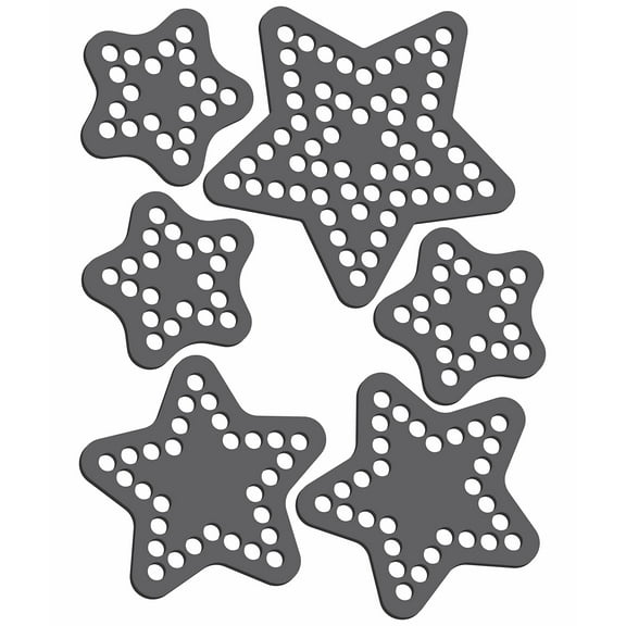 Rhinestone Genie Stars Magnetic Rhinestone Template, Black