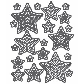 Rhinestone Genie Stars Variety - Magnetic Rhinestone Template Set