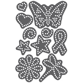 Rhinestone Genie Variety Magnetic Rhinestone Template, Black