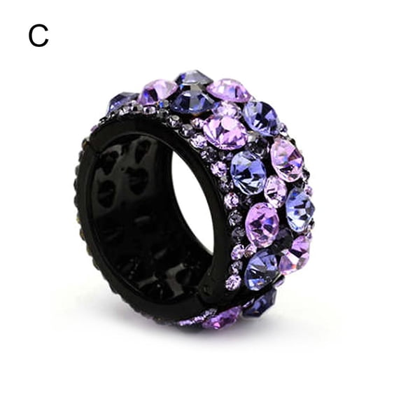 Rhinestone Hair Claw Clip Ponytail Hairpin Styling Accessories For Womens L2V0