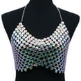 thumbnail image 1 of Rhinestone Halter Bra Top, 1 of 1