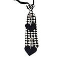 thumbnail image 1 of Rhinestone Jewelry Hot New Girl Boys Collar Neck Ties Necktie Uniform I1E2, 1 of 7