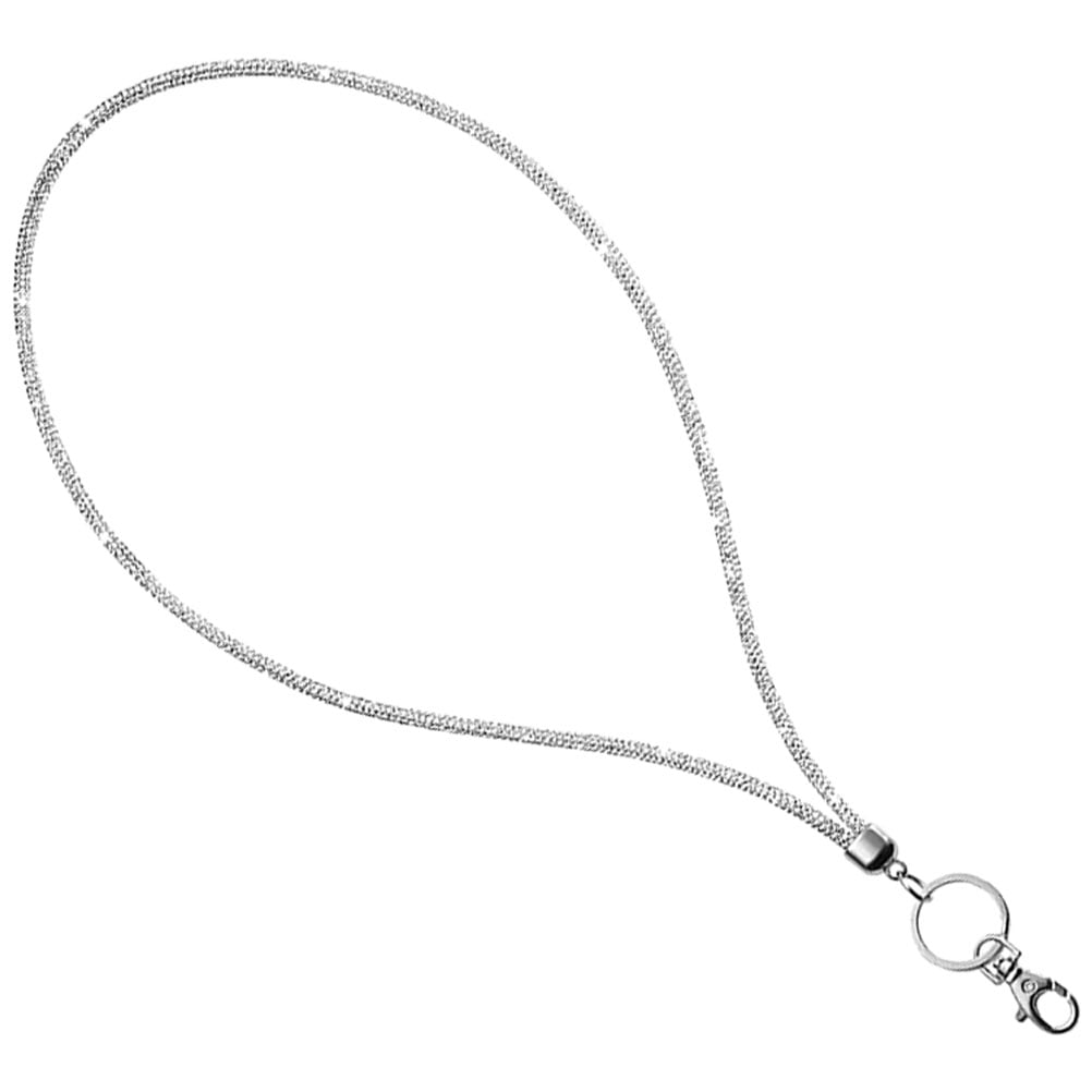 Rhinestone Lanyard Id Badge Phone Holder Lanyards for Keys Sparkly Necklace Teacher Badges Nurse