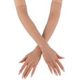thumbnail image 1 of Rhinestone Long Fishnet Gloves Mesh Rave Gloves Bling Elbow Length Evening Party Glove for Women and Girls, 1 of 1