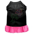 thumbnail image 1 of Pet Dog  Cat Dress Rhinestone, "Multi Flower", 1 of 10