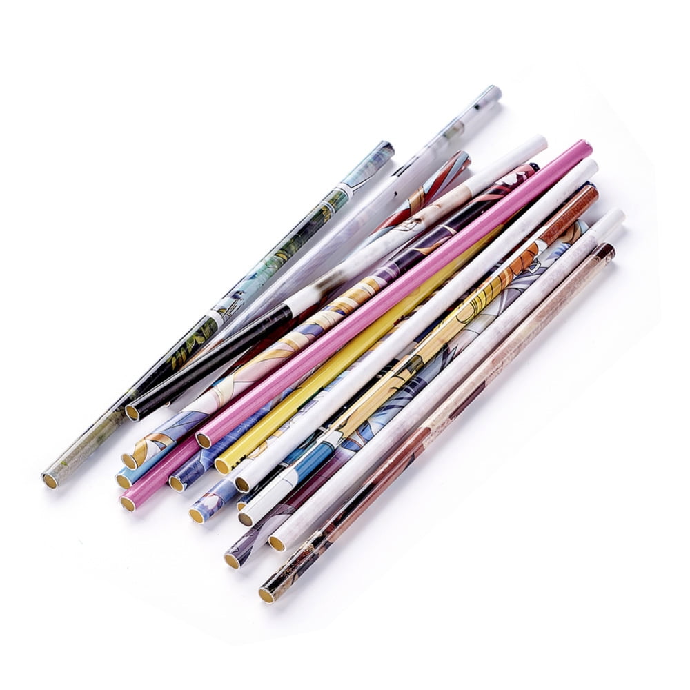 Rhinestone Picking Pencils Mixed Color 6~7.5mm 8.5 inch(216mm)