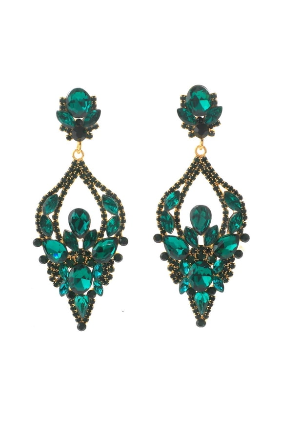 Rhinestone Post Earring