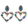 thumbnail image 1 of Rhinestone Post Earrings, 1 of 2