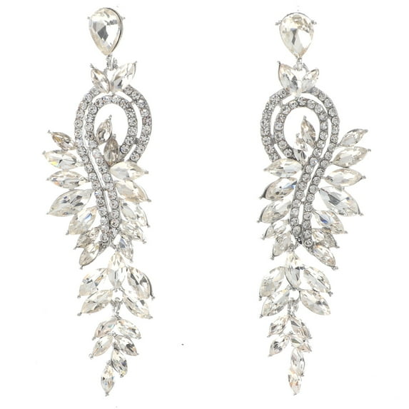 Rhinestone Post Earrings