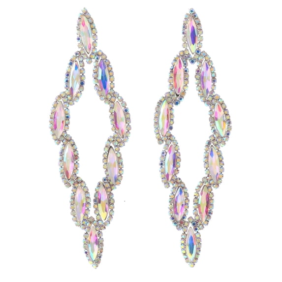 Rhinestone Post Earrings