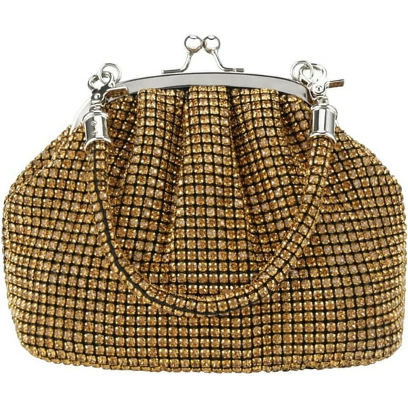 Rhinestone Purse Clutch Bag for Bridal Women Evening Sparkly Money Purse Party Wedding Clutch Purses