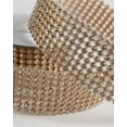 thumbnail image 1 of Rhinestone Ribbon in Gold Setting 1 3/8 inch, 1 of 3