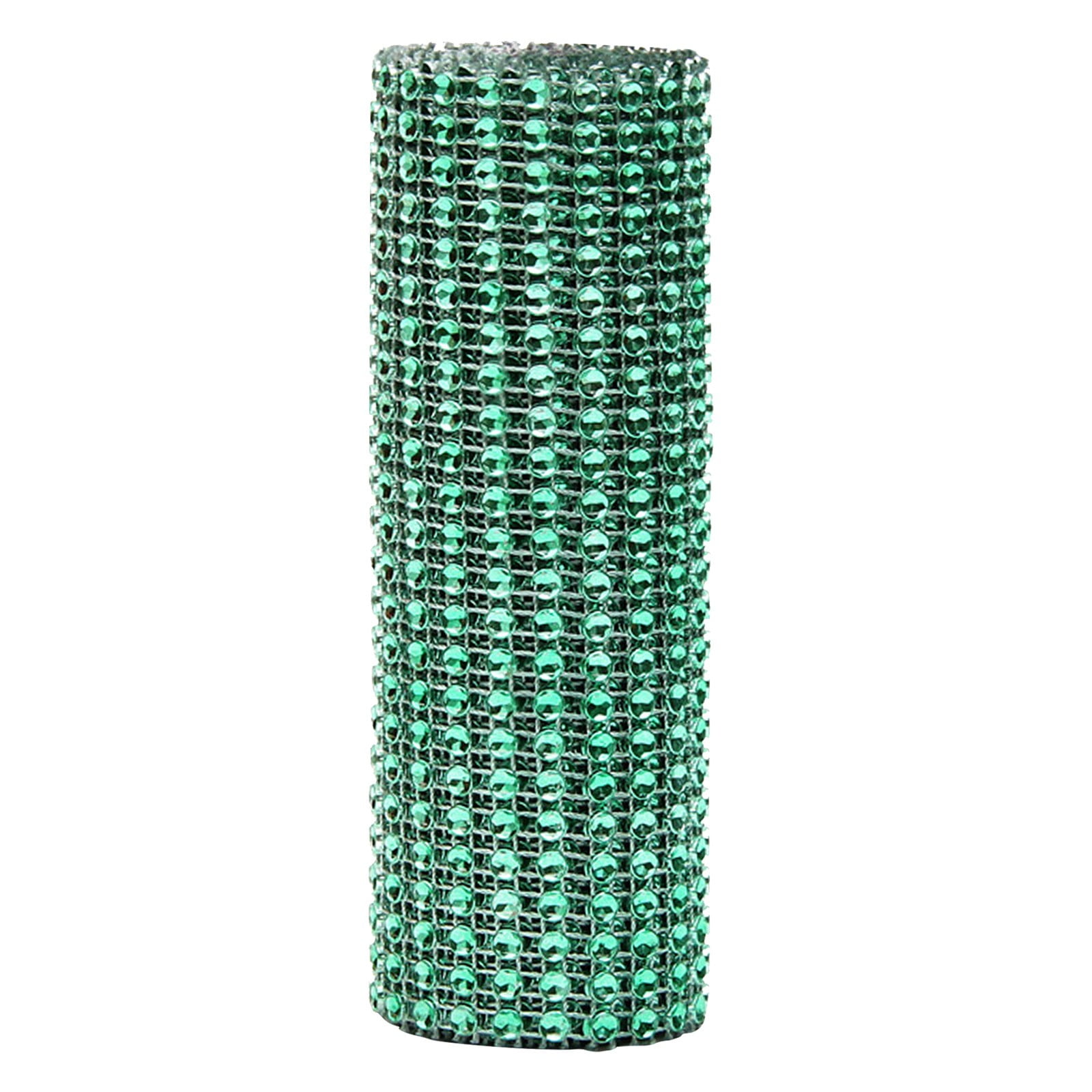 Rhinestone Ribbons 24 Rows Shiny Diamond Rhinestone Mesh Wrap Roll Diy ...