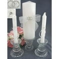 thumbnail image 1 of Rhinestone Rings Wedding Unity Candle Set, 1 of 1