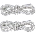 thumbnail image 1 of Rhinestone Rope Laces, Glitter Shoe Laces for Sneakers- 2PCS Rhinestone Bling Shoe Strings, Bling Round Shoelaces Drawstring Replacement Accessories, 1 of 5