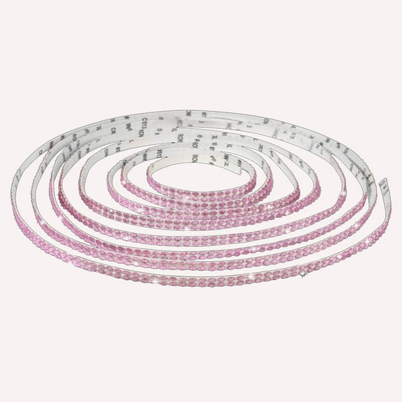 Rhinestone Stickers Self Adhesive Shiny Crystal Car Decoration for Exterior and Interior, Watertight and Sunscreen Protection, 500x0.5x0.1 cm Fall Window Stickers