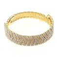 thumbnail image 1 of Rhinestone Stretch Cuff Bracelet, 1 of 2