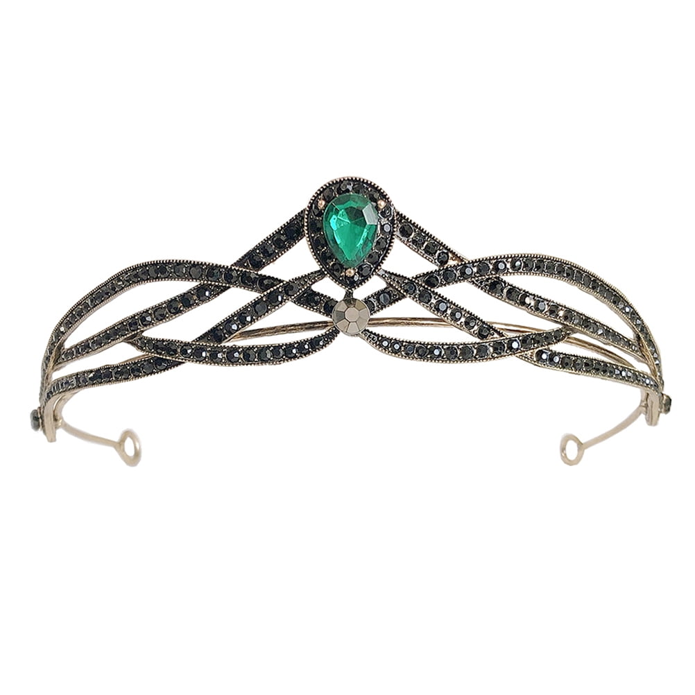 Rhinestone Tiara Wedding Headdress Headpiece Bridal Tiaras Vintage