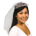 thumbnail image 1 of Rhinestone Tiara w/Veil (1 per package), 1 of 1
