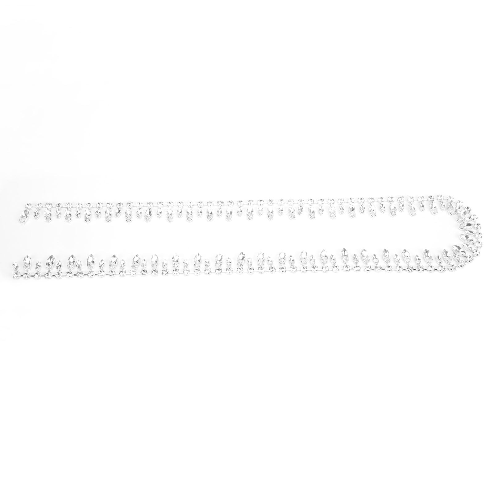 Rhinestone Trim, Easy to Use, Craft Rhinestone Chain, Fine Workmanship