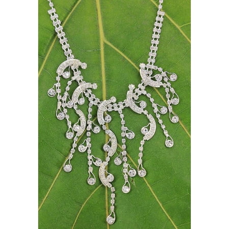 Rhinestone Vintage Necklace & Earrings Set - NE-11951 price history and forecast - BAG1999 NE-11951