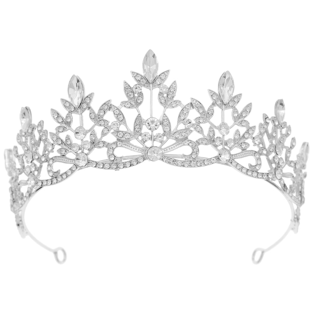 Rhinestone Wedding Tiara Women Crown Elegant Tiara Hair Accessory for