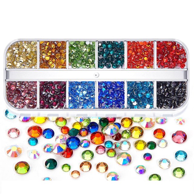 Rhinestone glass rhinestone heat repair stone iron glue glass flat