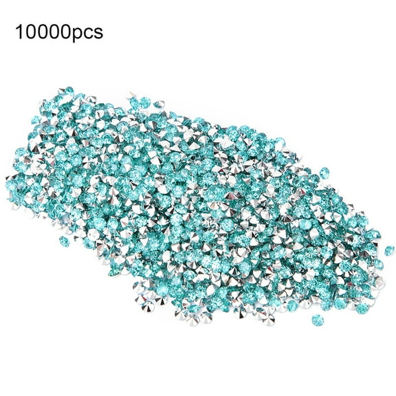 Rhinestones 10,000 Decorative With Silver Plate Bottom Tip Decoration Diy Jewelry Accessories For Mesh Sticky Clothing Accessories Mobile Phone Case Manicure And Beauty Accessories