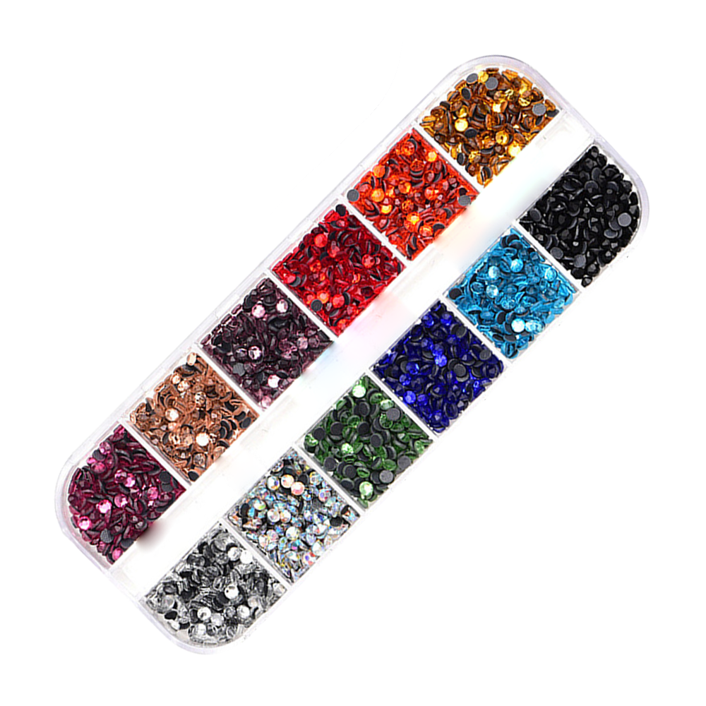 3/4/5mm Rainbow Rhinestones Kit, 15 Round Crystal Bling Colorful  Rhinestones for Crafts,Non-Hotfix Flatback Resin Colored Jelly Rhinestones  for Clothes, Shoes, Tumblers, Nail Art Decoration