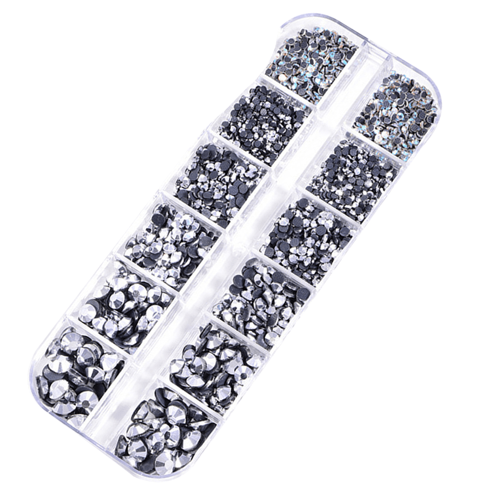 Big Package Bulk Wholesale Flatback AB Silver Base Resin Non Hot Fix  Rhinestones in Bulk Package Nail Art B4077-ChampagneAB, 3 mm SS10-20000  Pieces : : Beauty