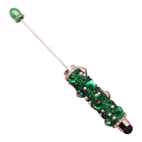 Rhinestones Decorated Ballpoint Pen with Touching Screen Tip For Phone Tablet Digital Devices Note Taking Sketching