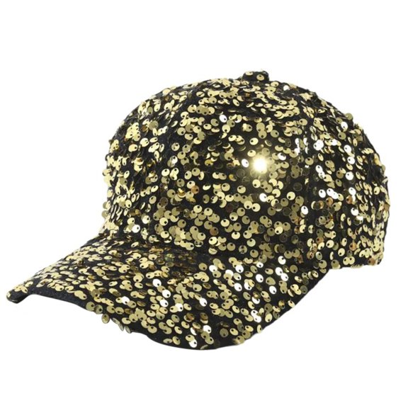 Rhinestones Decorated Baseball Hat Windproof Protecting Hat Vintage Hat