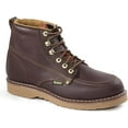thumbnail image 1 of Rhino 62M28 6 inch Moc Toe Leather Work Boot - Brown 12, 1 of 1