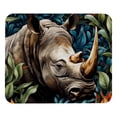 thumbnail image 1 of Rhino 8.3x9.8 Inch Square Gaming Mouse Pad with Non-Slip Rubber Bottom, Printed Desk Mat for Office and Gaming, 1 of 6