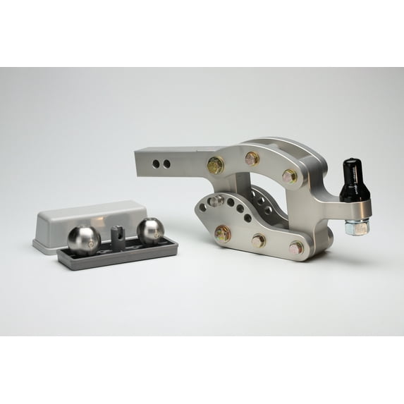 Rhino Blinds 2" Clear Anodized Finish Rhino Hitch with 7" Drop 10K Hitch & Towing Parts & Sets